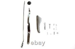 Chrome Tank Hand Shifter Control Kit fits Harley Davidson
