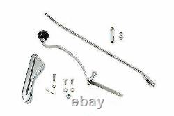 Chrome Tank Hand Shifter Control Kit for Harley Davidson by V-Twin
