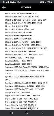 Complete Handle Bar Control Kit For 1971-82 Harley Davidsons