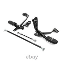 Control Forward Pegs Linkage Lever Kit Fit For Harley Sportster XL1200 883 04-13