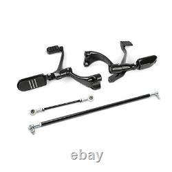 Control Forward Pegs Linkage Lever Kit Fit For Harley Sportster XL1200 883 04-13