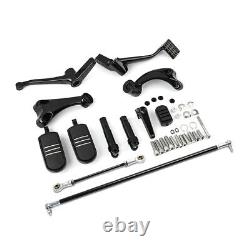 Control Forward Pegs Linkage Lever Kit Fit For Harley Sportster XL1200 883 04-13