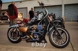 Custom Exhaust System Fits Harley Davidson SPORTSTER Swivel (FORWARD CONTROL)