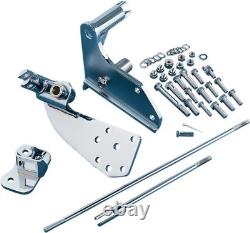 DS Forward Control Relocation Kit +3 Chrome Harley Davidson Softail #139183