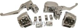 DS Handlebar Control Kit for ABS Chrome Harley Davidson Sportster