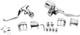 Ds Handlebar Control Kit For Non-abs Chrome Harley-davidson Xl Witho Abs 14-22