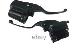 Drag Handlebar Control Kit Hydraulic Mechanical Black ABS DD Harley FLTR 17-20