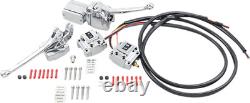 Drag Specialties Handlebar Control Kit w Switch Aluminum 78-81 FLH FXEF