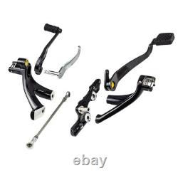 Eagle Lights Forward Controls for Harley-Davidson 2018+ Softail M8 Models Black