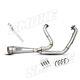 Exhaust Custom Fit Harley Davidson Dyna Full System 2-1 (middle Control)