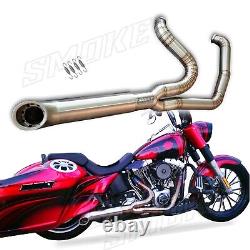 Exhaust Custom Fit Harley Davidson Street Glide Forward Control full System 2003