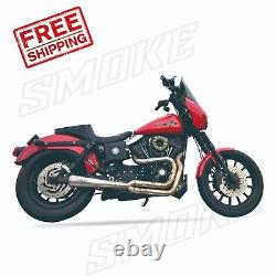 Exhaust system Handmade Fit Harley Davidson Dyna 2 into1 Original Middle Control