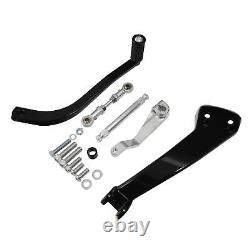 Fit For Harley 18-up M8 Softail Flsb Fxbb Gloss Black MID Foot Controls