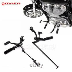 Foot Pegs Forward Control Kit For Harley Sportster XL 883 1200 Seventy Two 48 72
