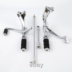 Forward Control Complete Kit Levers Linkage Fit For Harley Sportster 1200 883
