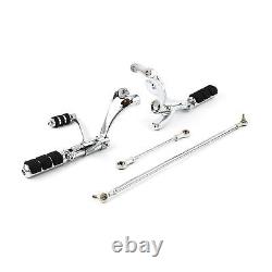 Forward Control Foot Pegs Linkages For Harley Sportster XL1200 883 48 72 04-13