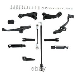 Forward Control FootPegs Levers Linkage Fit For Harley Sportster 883 1200 04-13