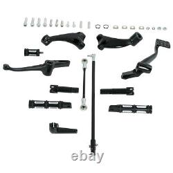 Forward Control Footpeg Linkage Fit For Harley Sportster Iron 883 XL1200 14-22