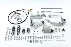 Forward Control Kit Chrome fits Harley Davidson