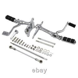 Forward Control Pegs Lever Linkage Fit For Harley Sportster XL1200 883 1991-2003