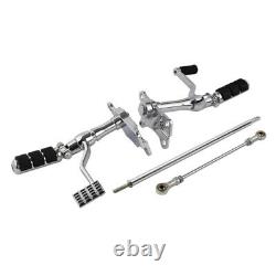 Forward Control Pegs Lever Linkage Fit For Harley Sportster XL1200 883 1991-2003