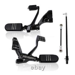 Forward Control Pegs Lever Linkage Kit Fit For Harley Sportster XL883 1200 14-23