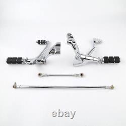 Forward Control Pegs Linkage Fit For Harley Sportster 883 1200 91-03 04-13 14-22