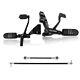 Forward Control Pegs Linkage Levers For Harley Sportster Xl883 1200 04-13 Black
