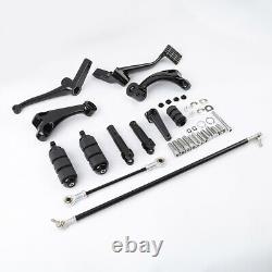 Forward Controls Complete Kit Pegs& Levers& Linkages For Harley Sportster 04-13