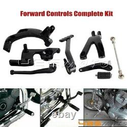 Forward Controls Complete Kit Pegs Levers & Linkages for Harley Davidson Softail