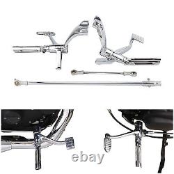 Forward Controls Foot Peg Levers Linkage FitFor Harley Sportster Super Low 14-20