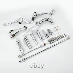 Forward Controls Foot Peg Levers Linkage FitFor Harley Sportster Super Low 14-20