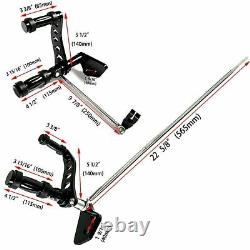 Forward Controls Foot Pegs CNC Kits For Harley Dyna Super Glide Low Rider 00-17