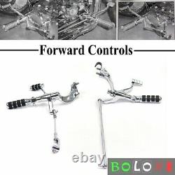 Forward Controls Foot Pegs For Harley Davidson Sportster 883 XL1200 Iron XL883N