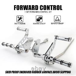 Forward Controls Footpegs Levers For Harley Dyna Low Rider 2000-2017 Super Glide