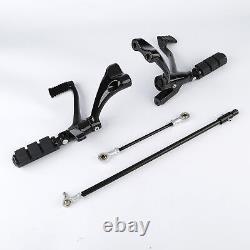 Forward Controls Pegs Levers Linkages Fit For Harley Sportster XL 883 1200 14-21