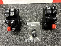 Genuine HARLEY TOURING HANDLEBAR Right & Left Control Switches