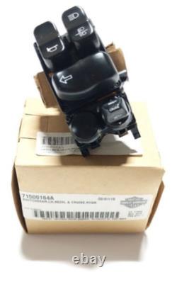 Genuine Harley-Davidson LH Switchgear Bezel & Cruise Control HYDR 71500164A