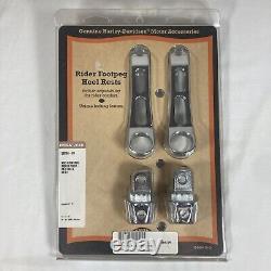 Genuine Harley-Davidson Rider Foot Peg Heel Rest Kit 50236-01 Mid Control Dyna