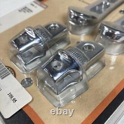 Genuine Harley-Davidson Rider Foot Peg Heel Rest Kit 50236-01 Mid Control Dyna