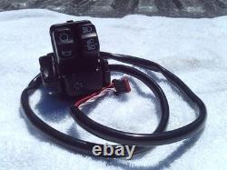 Genuine oem Harley Handlebar Switch Control FLST FXD XL FXST Chrome Left 11-20