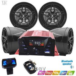 //Golf Car Cart MP3/Bluetooth Player Speaker FM Radio AMP Stereo WRemote Control