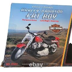 HARLEY DAVIDSON Fatboy RC Motorcycle Radio Control 6.0V Black No. 61431