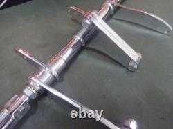 HARLEY DAVIDSON SPORTSTER NOS CHROME FORWARD CONTROL SET WithO-RING FOOTPEGS