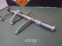 HARLEY DAVIDSON SPORTSTER NOS CHROME FORWARD CONTROL SET WithO-RING FOOTPEGS