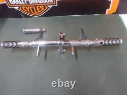 HARLEY DAVIDSON SPORTSTER NOS CHROME FORWARD CONTROL SET WithO-RING FOOTPEGS