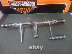 HARLEY DAVIDSON SPORTSTER NOS CHROME FORWARD CONTROL SET WithO-RING FOOTPEGS