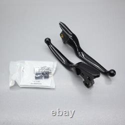 HARLEY DAVIDSON Softail 36700210 Genuine Hand Control Lever Kit Black 18-24