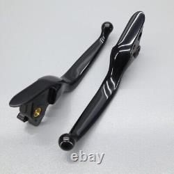 HARLEY DAVIDSON Softail 36700210 Genuine Hand Control Lever Kit Black 18-24