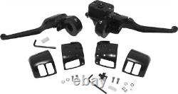 HD Black Handlebar Control Kit 11/16 No Switches Road King 96-06